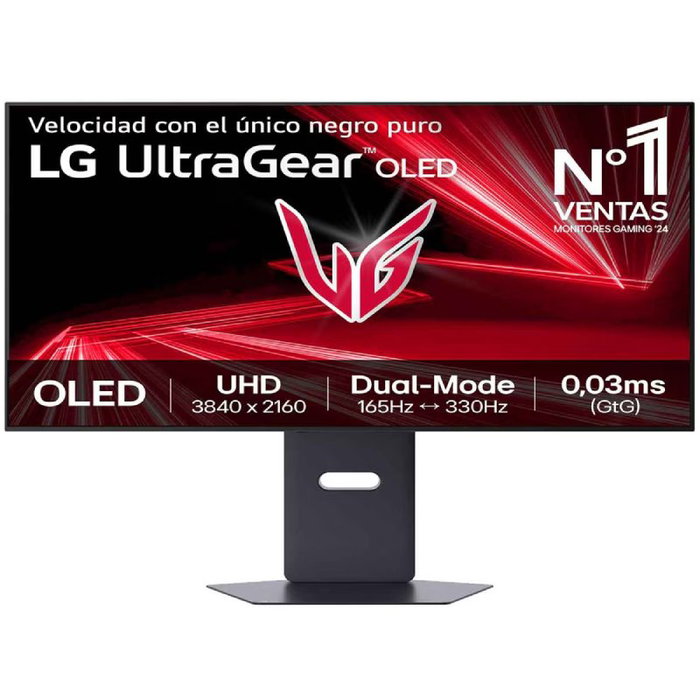 LG UltraGear 32GX850A-B 4K OLED 165Hz 330Hz Dual Mode 32 pulgadas